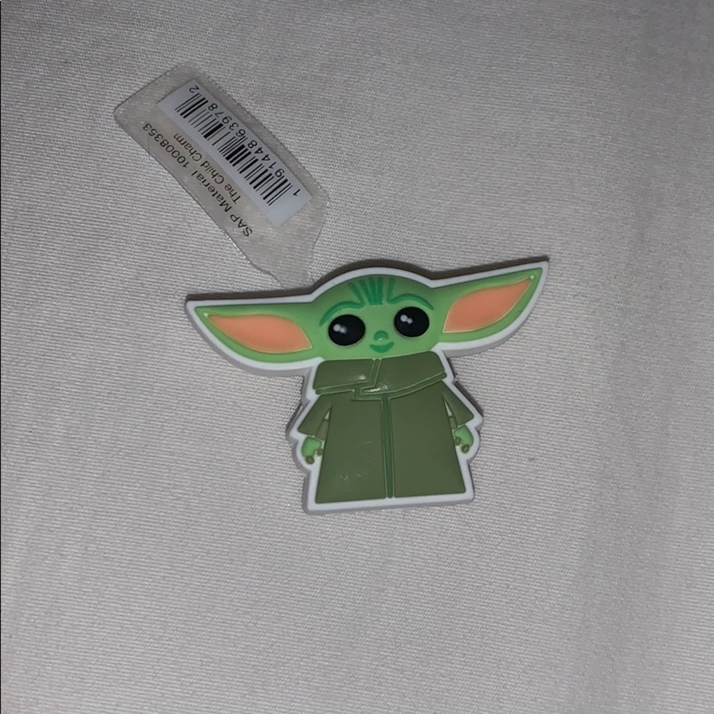 baby yoda jibbitz